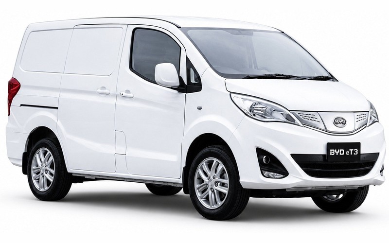 BYD ET3 — electric commercial van available in Singapore