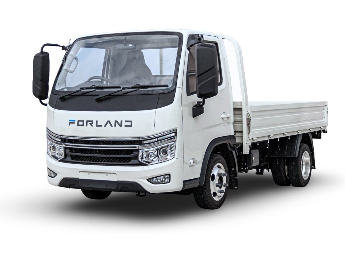 Forland S1 EV — Forland electric light truck, 4.5-tonne light-duty truck with CATL 63.75 kWh battery, 300 km range and 10 ft body.