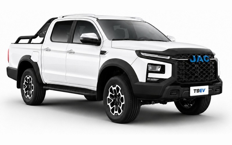 JAC T9EV — electric pickup available in Singapore
