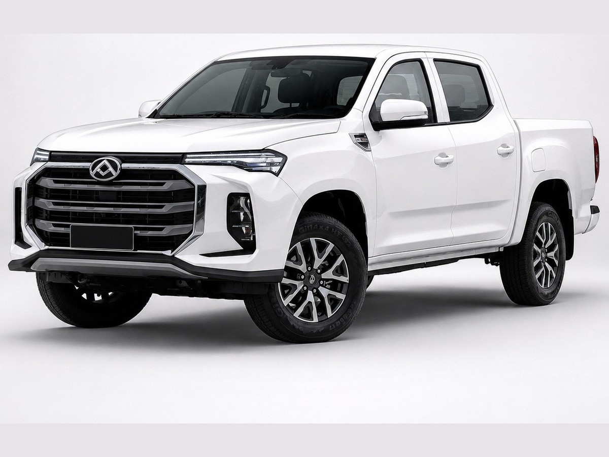 Maxus T90EV — Maxus electric pickup, Electric pickup — 330 km WLTP range, 88.5 kWh battery, express service.