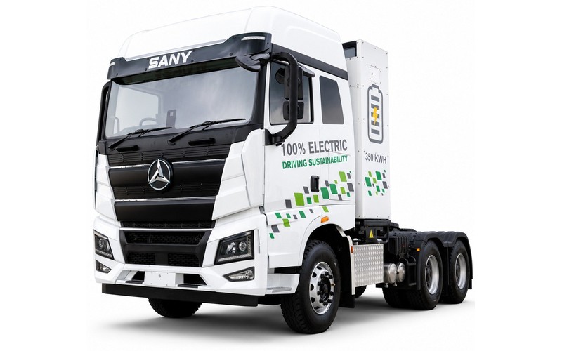 Sany EV490-20 Prime Mover — electric heavy truck available in Singapore